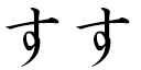 Sousou in Japanese