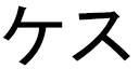 Keth in Japanese